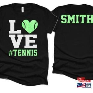 Glitter Love Tennis Shirt Classic 2 Sided
